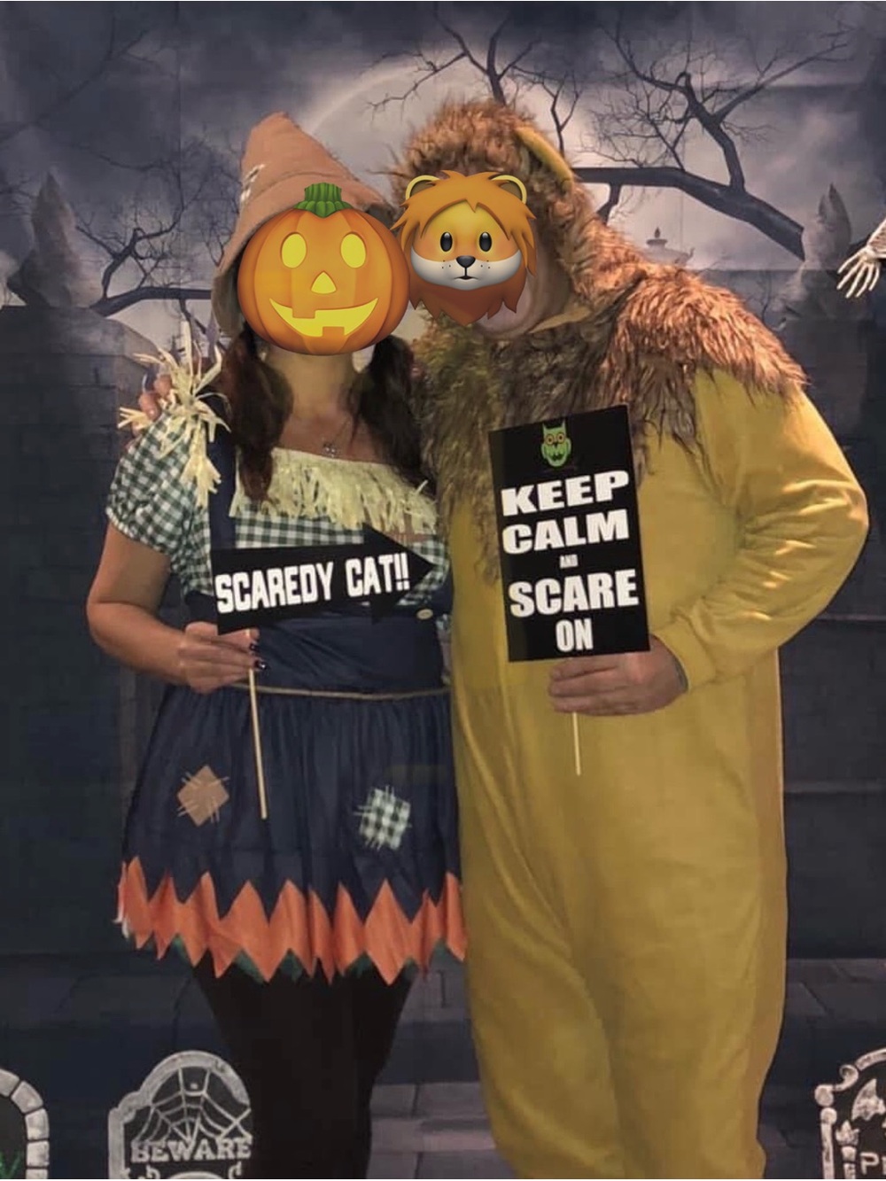 Cowardly Lion Men’s Costume - size L/Xl - Picture 2 of 2